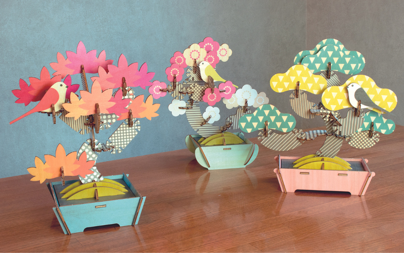 Play Plants Bonsai Puzzles - Cute Daily Carry