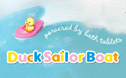 Duck Sailor Boat - Travel Display Charm